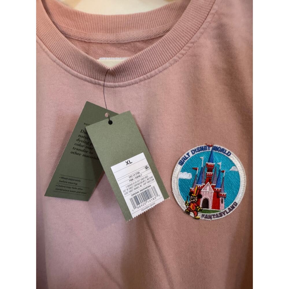 Disney Magic Kingdom Custom Made Patch Sweatshirt… - image 5